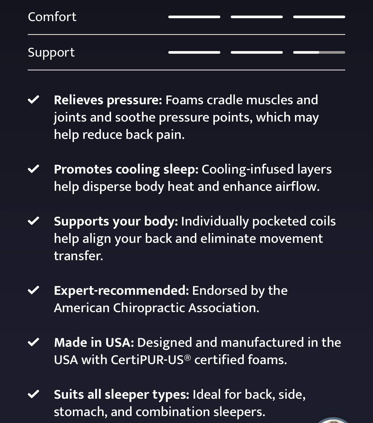 Puffy Lux Hybrid Mattress