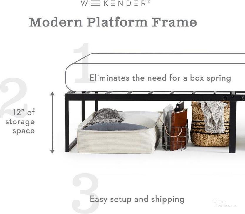 Malouf Modern Platform Bed Frame