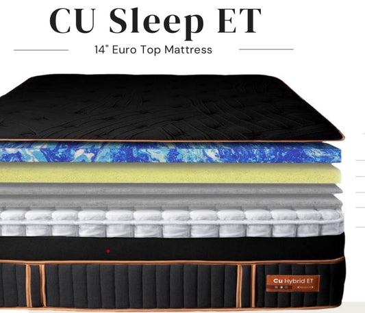 CU Sleep Elite Hybrid-  Black Ice Series