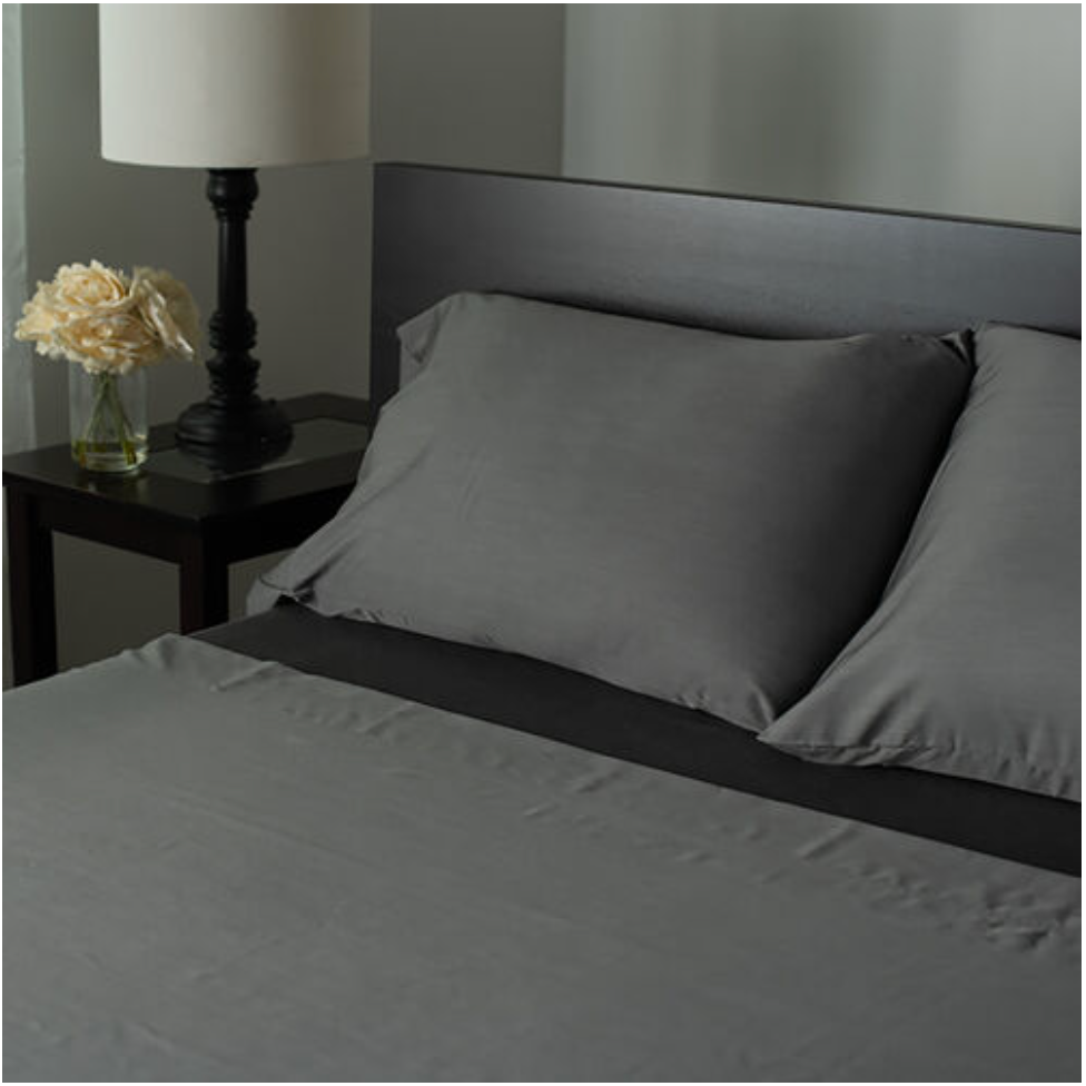 Charcoal Infused Grey Sheet Set