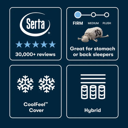 Serta NXG 3500 Hybrid Medium Mattress
