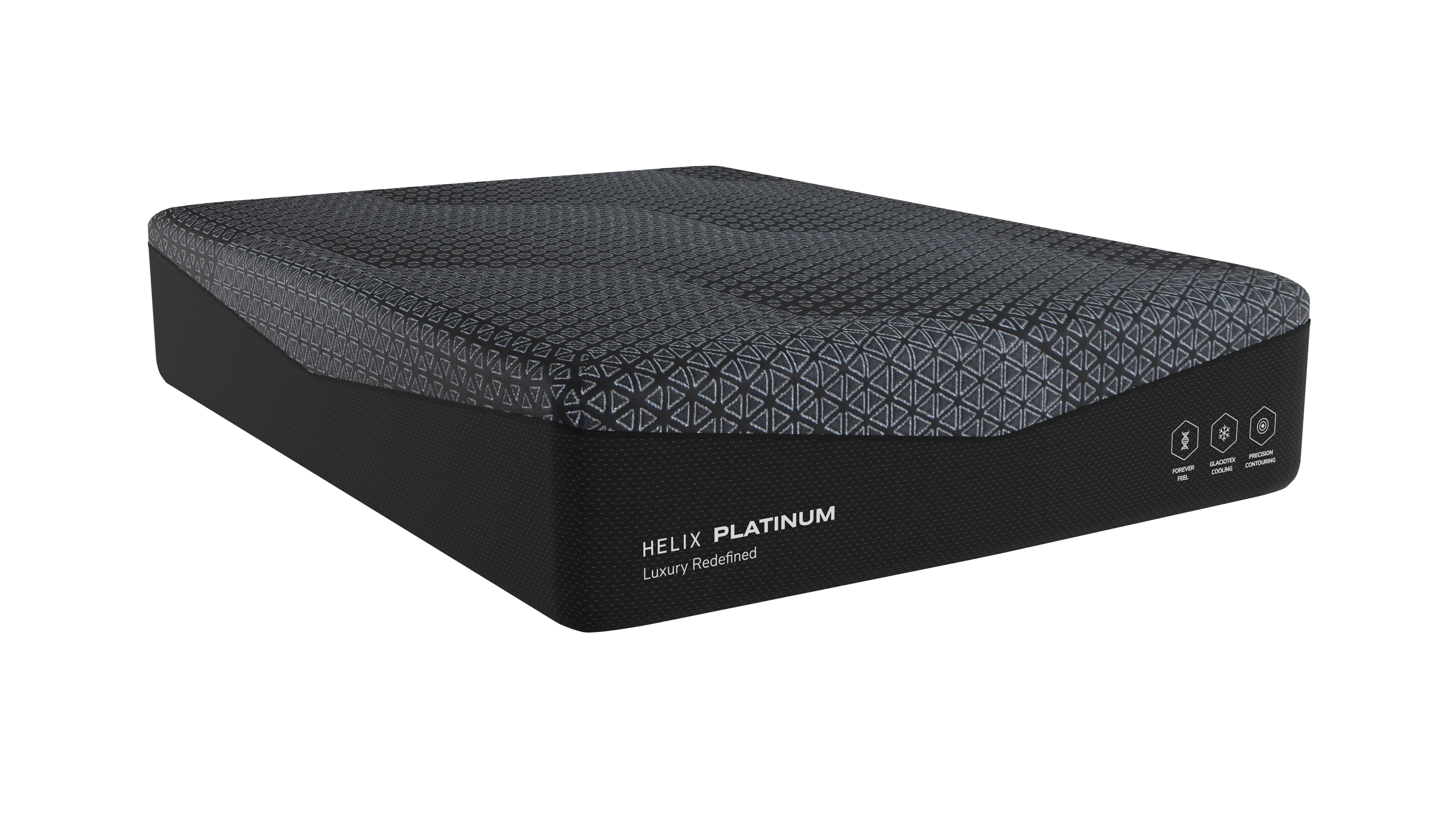 Helix Platinum Hybrid — exclusive to Rock & Roll City Mattress in Northeast Ohio
