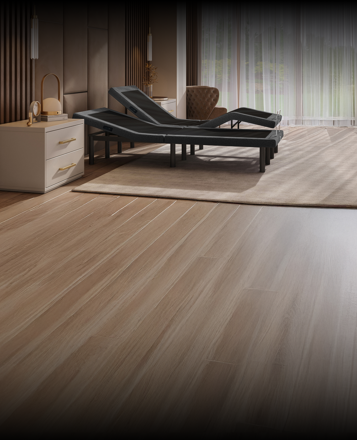 Puffy Serenity Adjustable Base